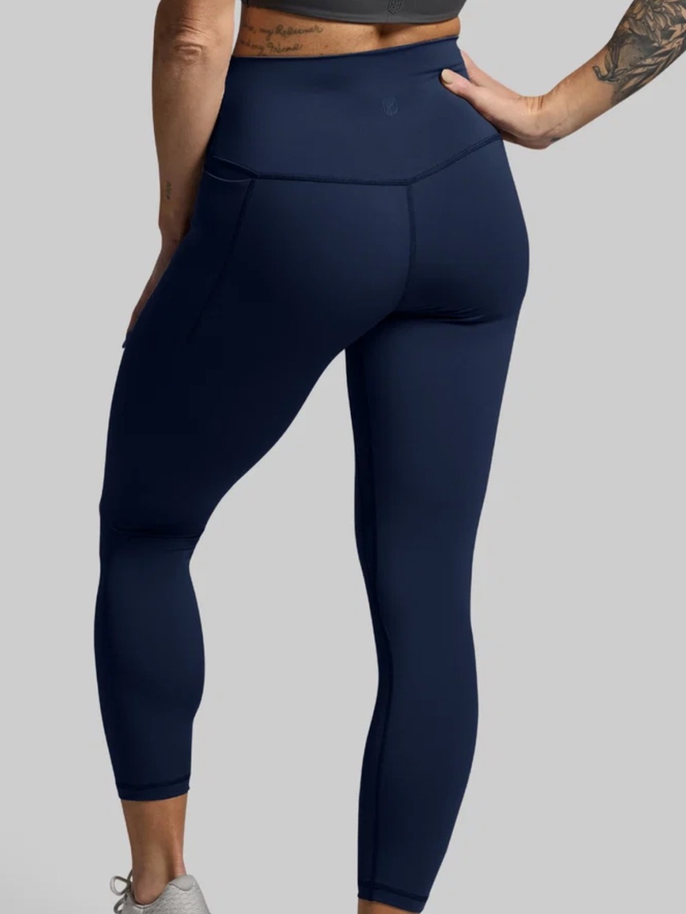 Borm Primitive High-Waist Navy Performance Leggings for Women
